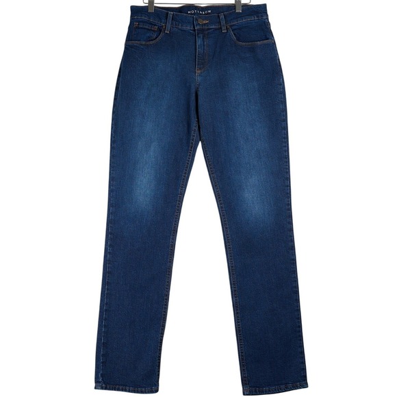 Mott & Bow Denim - Mott & Bow Boyfriend Jeans Dark Wash Women's Size 30x32 Stretch Denim